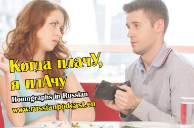 Homographs in Russian